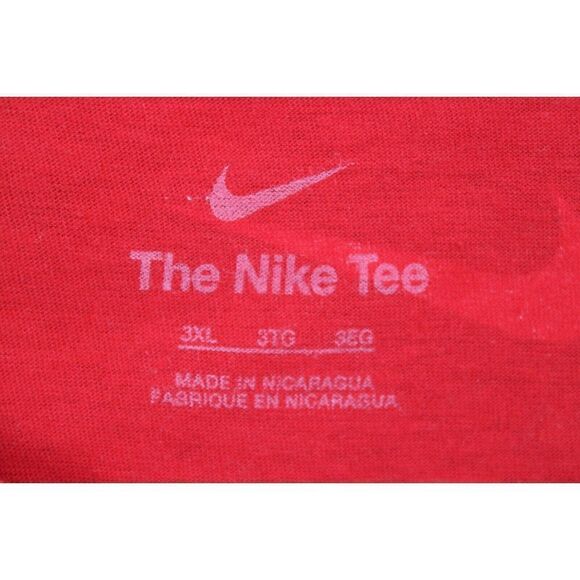 THE NIKE TEE NFL TEAM APPAREL PATRIOT 10 MENS SIZE 3XL RED NWT - Picture 9 of 9